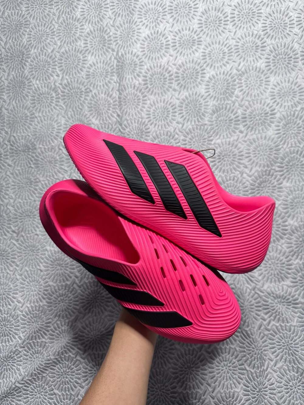 Adidas Purechill Slip-On Lucid Pink Core Black 11 Men’s KI0065